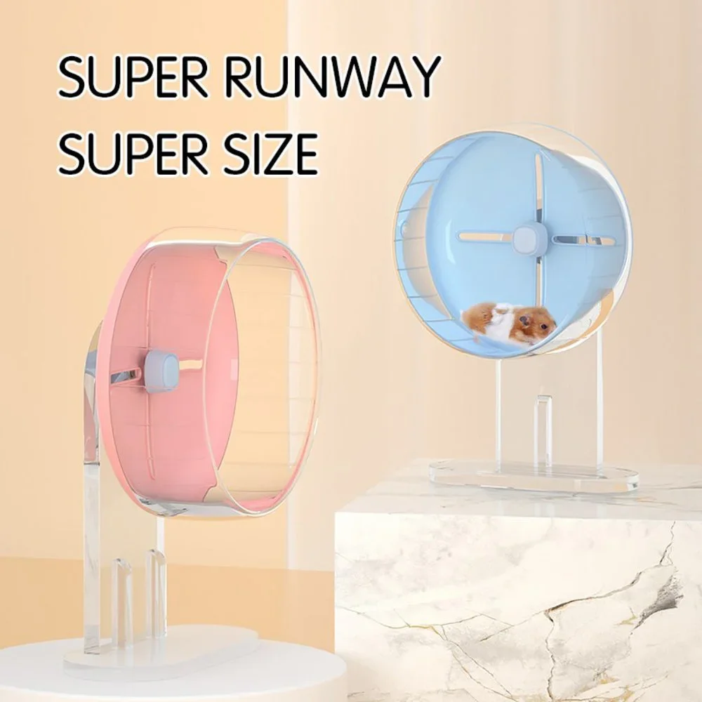Acrylic Cute Running Silent Wheel Tiny Lovable Pets